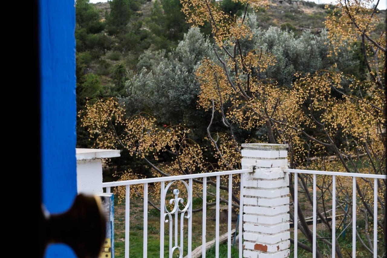 La Casa De Las Burbujas Azules Caspe Extérieur photo